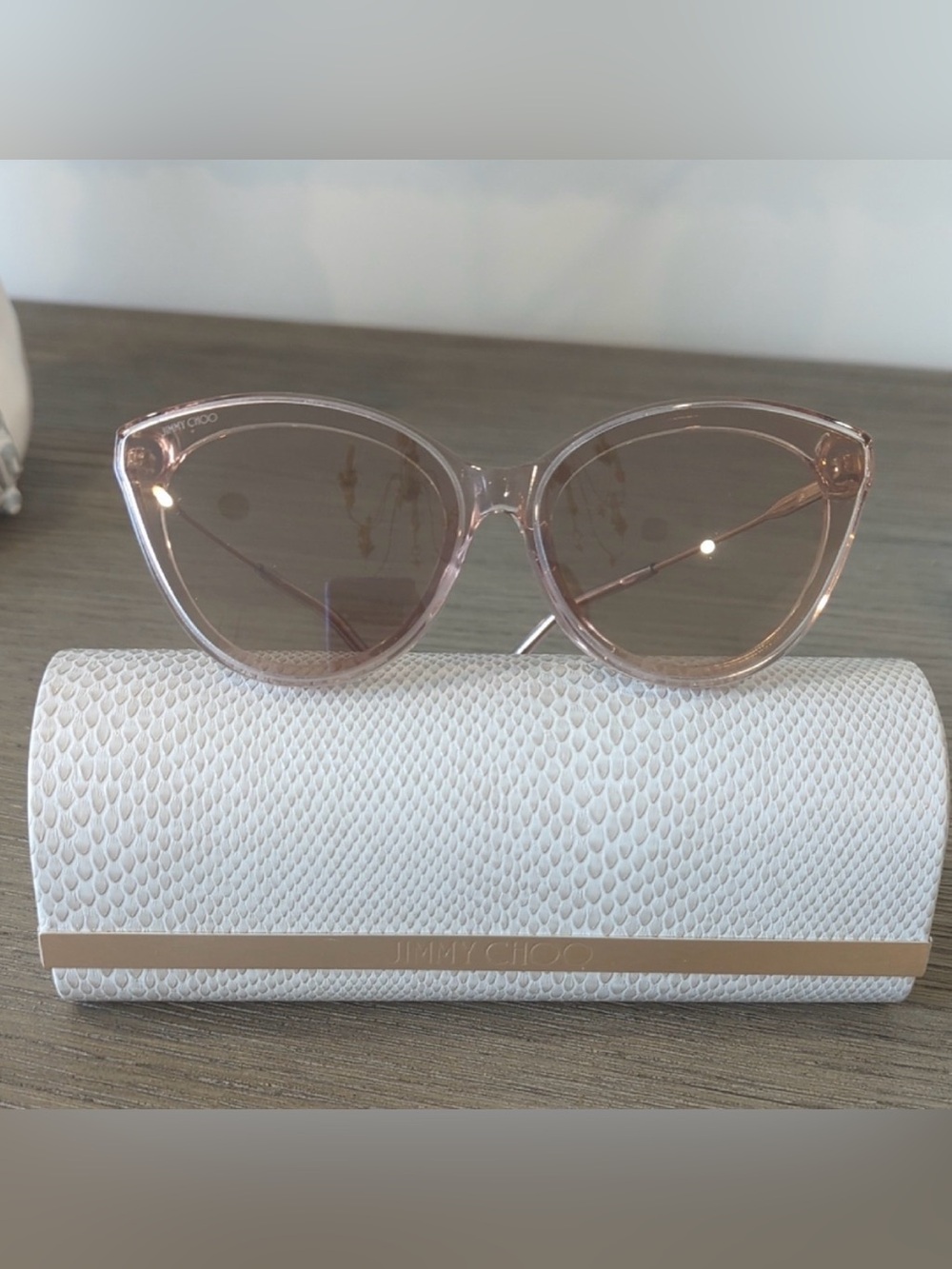 Jimmy Choo Light Cat-Eye Sunglasses